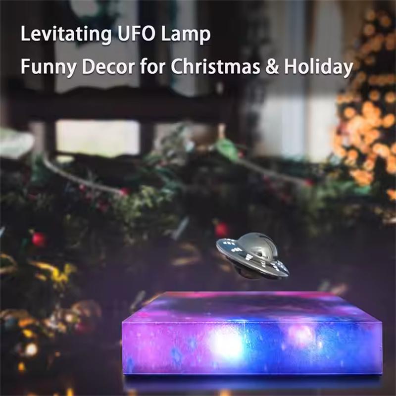 Magnetisch schwebendes UFO Schwebendes Mini-Herz Kreative Magnetische Levitation Heimdekoration