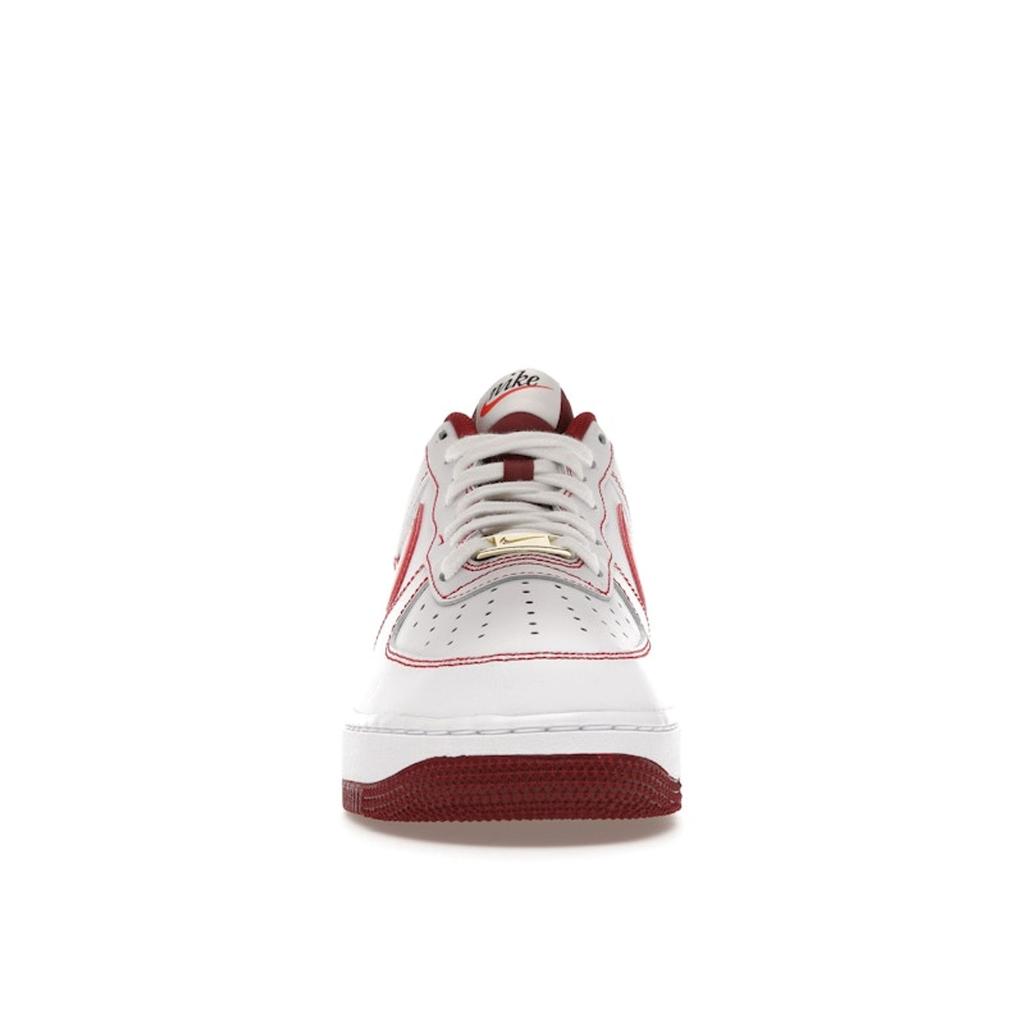 Nike Air Force 1 07 White University Red Men Sneakers Team-Red Sail DA8478-101