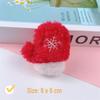 Ornamenti Fai da Te per Albero di Natale - Bambole Peluche Cartoni Animati - Babbo Natale, Renna & Pupazzo di Neve con Cappello & Sciarpa