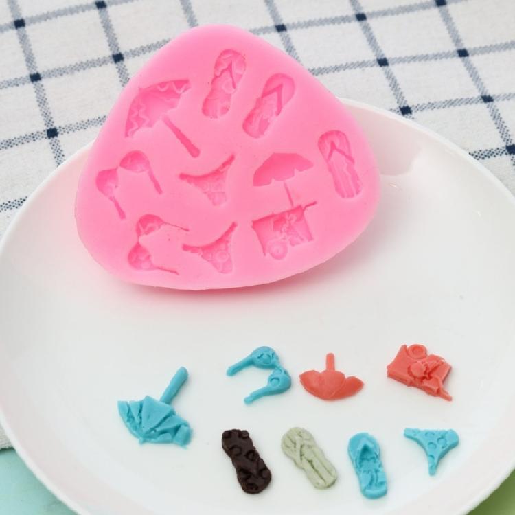 Silicone Mold Chocolate Hats Clothes Fondant Cake Candy Soap Moulds for Decor
