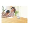 Seiko Clock Alarm Clock Table Clock Educational Hundred Square Calculation Hideo Kageyama Model Study Time White 60 x 160 x 88mm BC418W