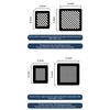For Xiaomi Mijia Smart Aquarium Modification Backplane Bottom Stickers Import And Export Accessory Aquascape Sand Blocking Mesh