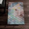 Chess Strategy Rug Modern Game Room Carpet Checkerboard Carpet with Living Room Gold Detail for Game Room Carpets decor