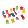 16pc Math Manipulatives Geometry Set Blocks for Kids Preschool Learning Toys
