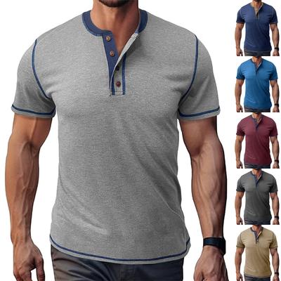 Pánské tričko Street Casual Móda Top s krátkým rukávem