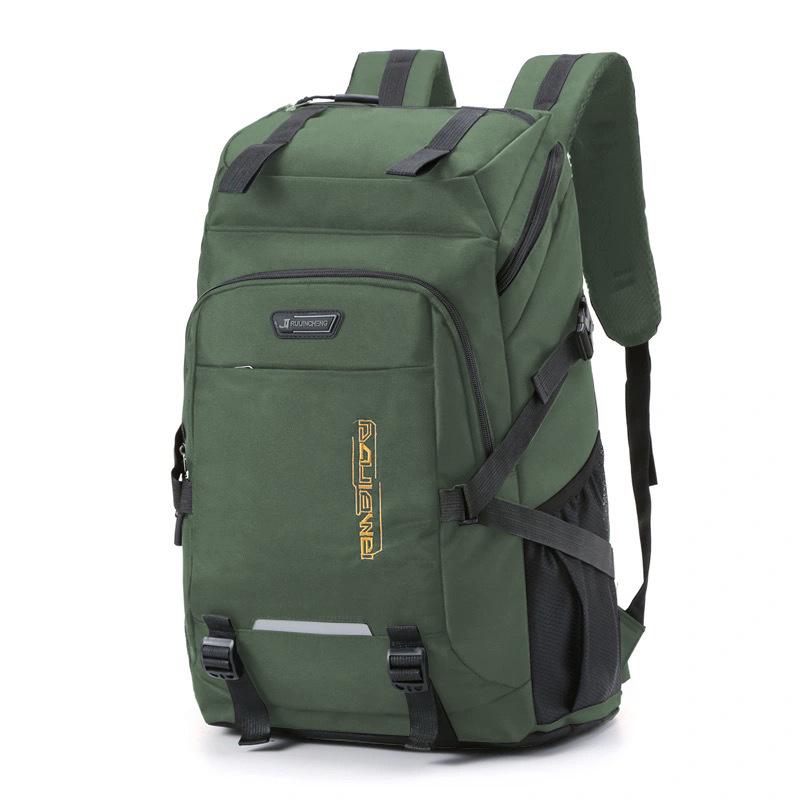Waterproof 840D Nylon Hiking Backpack - Large Capacity, Multi-Functional, for Outdoor and Mountaineering Activities.