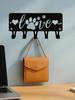 Adorable Puppy/Cat Metal Key Holder & Wall Rack for Home Decor