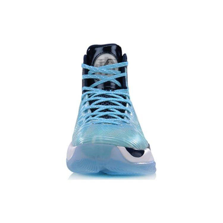 Li Ning YuShuai 11 Cushioning Slip Resistant Abrasion Resistant Cushioning Slip Resistant Abrasion Resistant High Top ABAM023-6