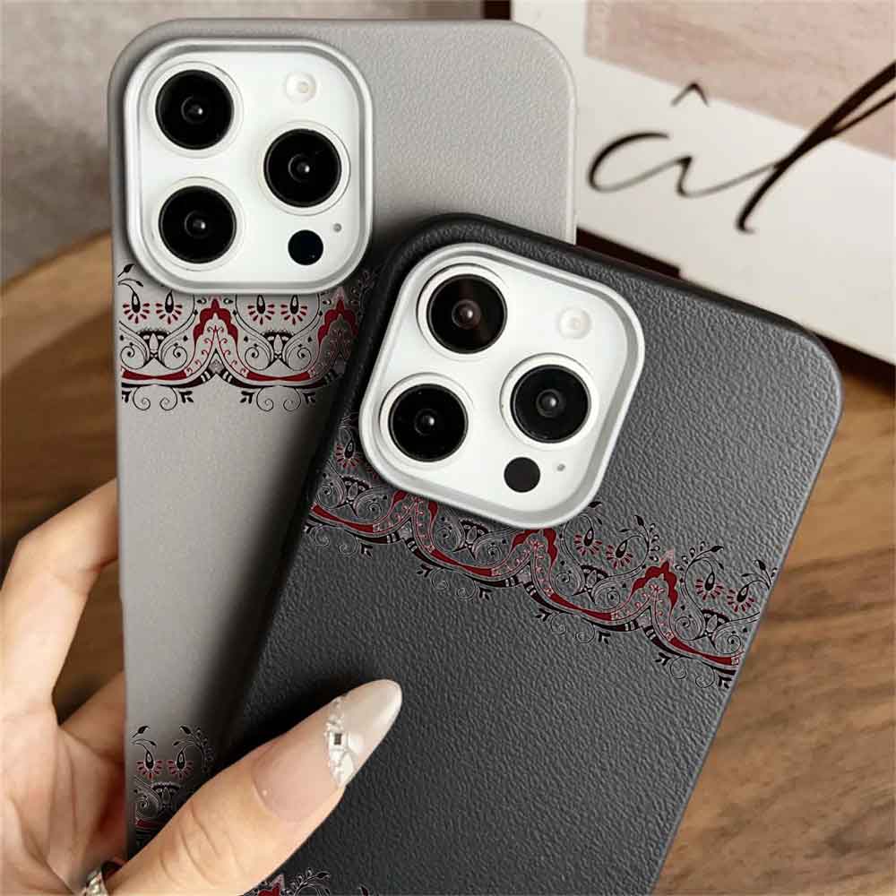 Patterned Shell Mobile Printed Floral Clear Case Covers Cover Phone Leather For Xiaomi Samsung Iphone Resistant Phone Cover