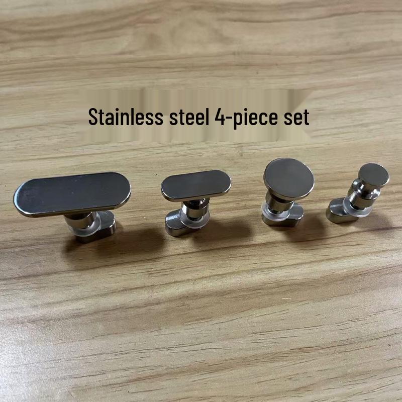 

4-Piece Stainless Steel Dent Repair Tool Set with Cold Glue Gaskets and Puller Adhesive.