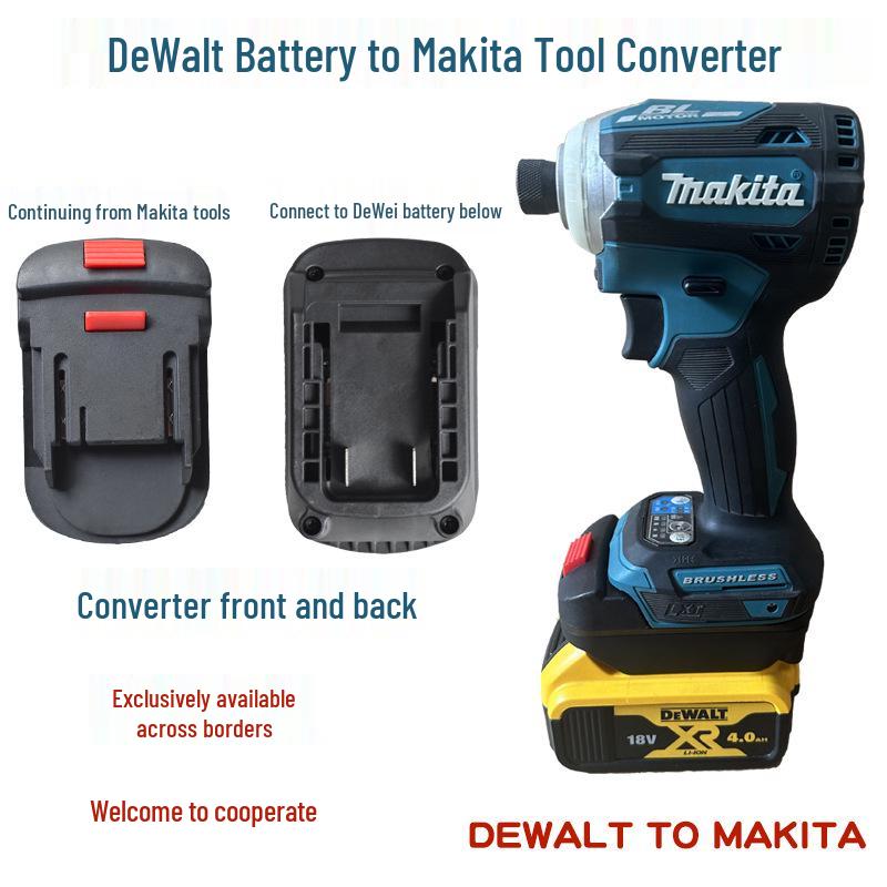 DeWalt To Makita 18V/20V Battery Adapter
