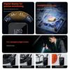 Rechargeable Air Compressor Vehicle Motorcycle Tire Inflator Pump Digital Display Pressure Gauge Detection with LED Lamp