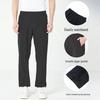 Men's Quick-Dry Elastic Straight-Leg Ice Silk Pants - Versatile, Cool, Thin Sportswear for Sun Protection and Casual Wear