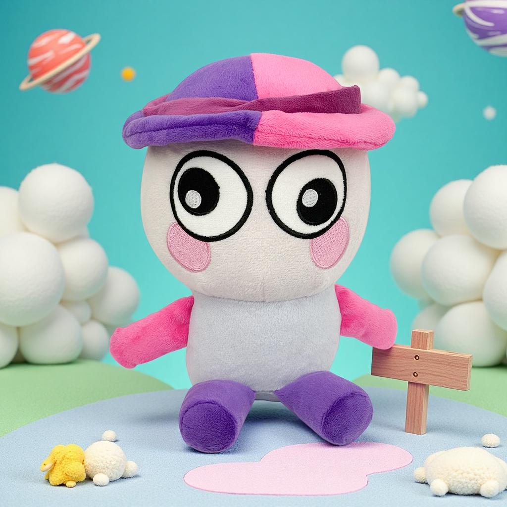 New 20cm Moopy Plush Toys Cute Cartoon Anime Movie Animal Plush Doll Peripheral Kawaii Plushie Birthday Gifts