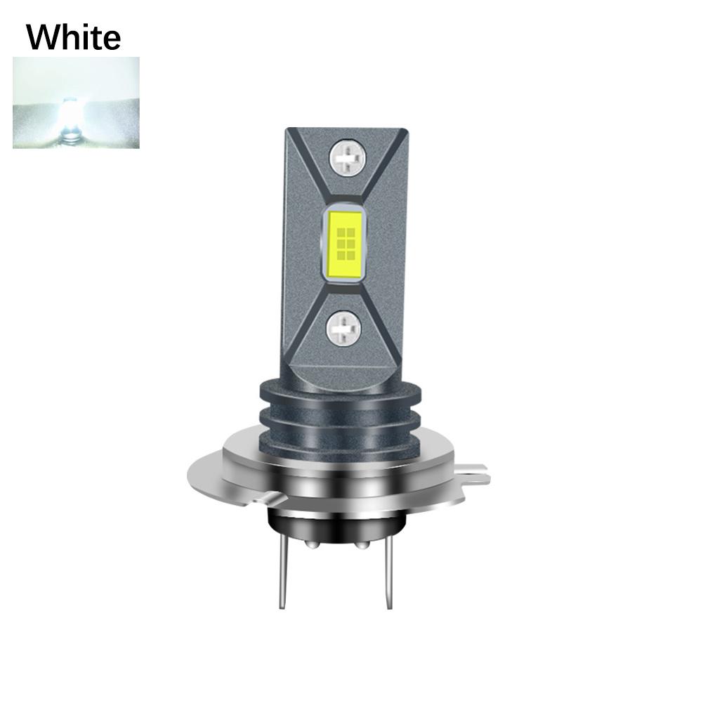 1PC 80W Car Headlight H4 H7 H8/H11 LED Bulb Head Lamp 2000LM LED Chips Fog Bulb White Yellow Ice Blue DC12V 24V
