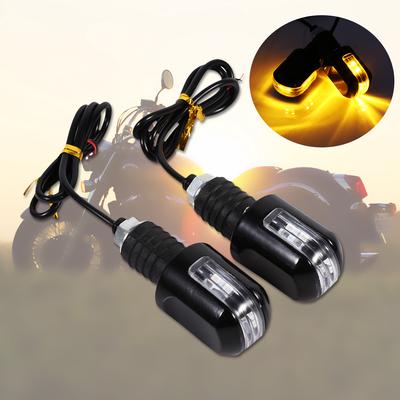 Handlebar End Indicator, Bright Light Improving Visibility, Safe Night Riding, 1 Pair