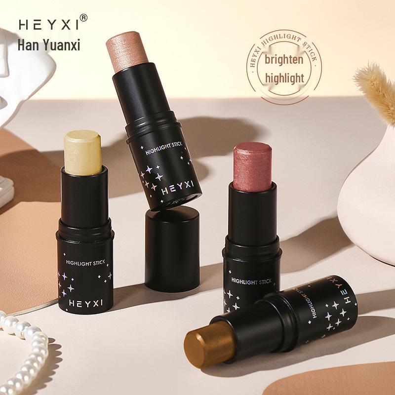 HEYXI Highlighter & Contour Stick - 3D Brightening Shadow, Under Eye Base, Blush & Shaping Stick