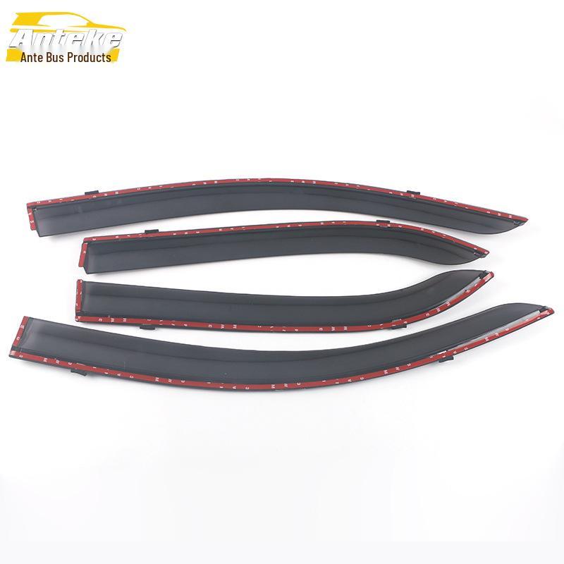 ORA Good Cat Rain Deflector & Sun Visor Trim with Bright Plastic Strip - Fits 21 Models