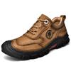Genuine Leather Shoes For Men Outdoor Casual Hiking Footwear Cross Country Man Sneaker For Trekking