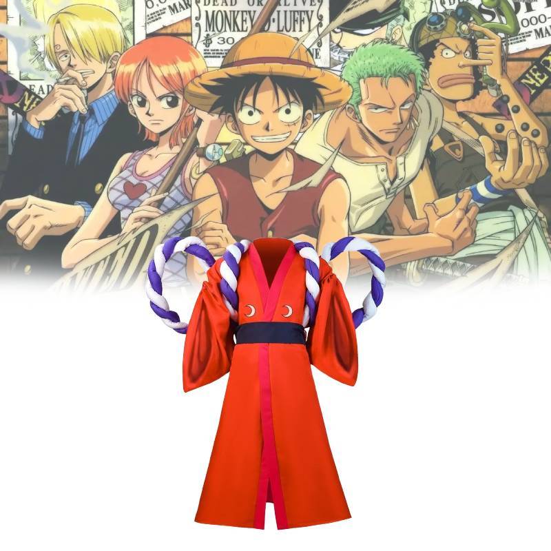 One Piece Cosplay Suit For Unisex Anime Character Role Play With Versatile Sizes