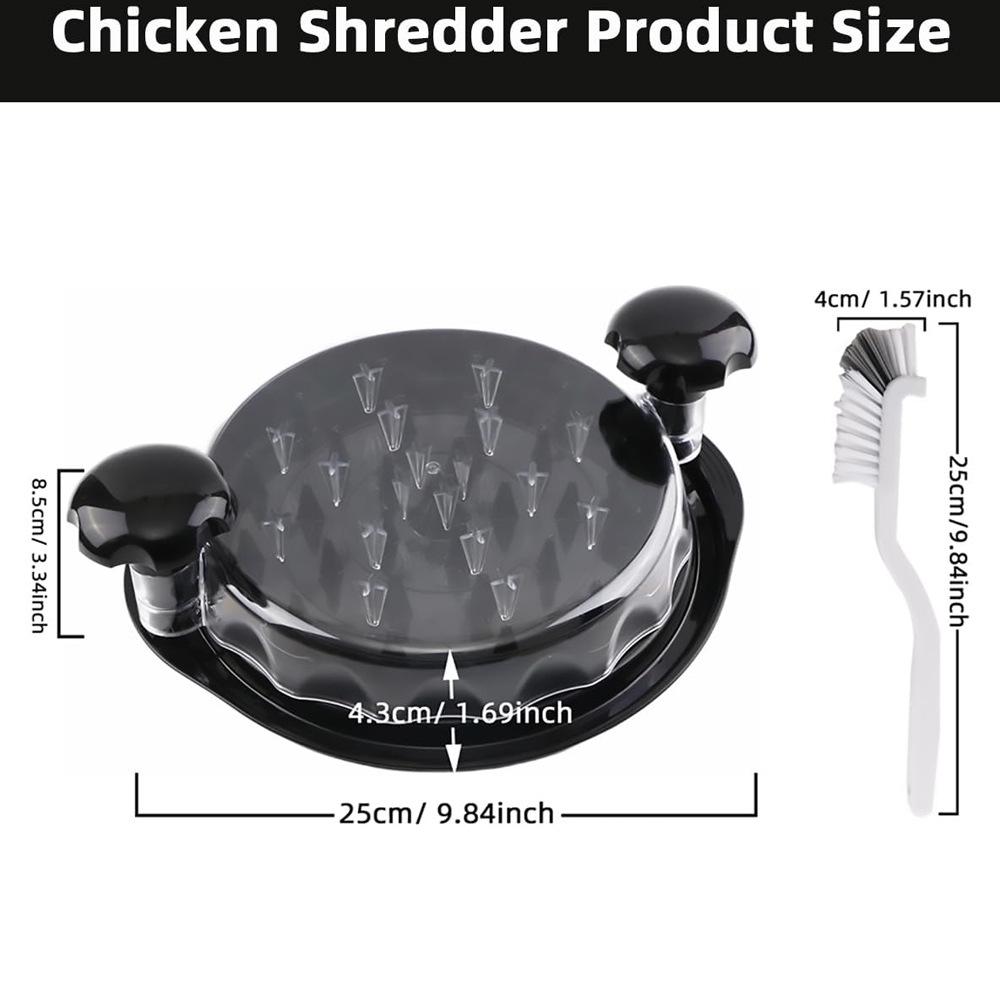 Multifunctional Meat Shredder & Grinder with Transparent Lid
