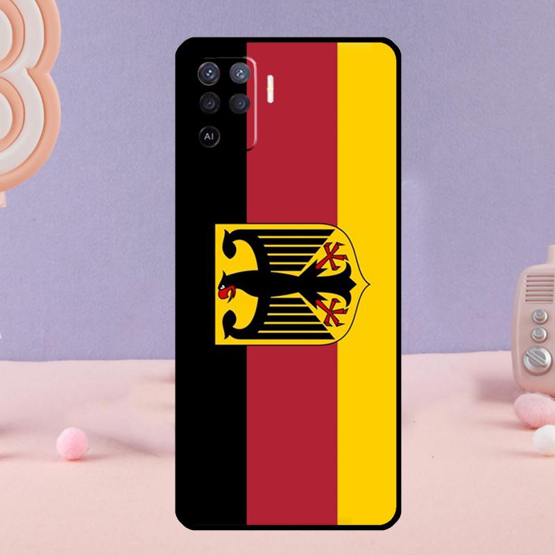 

German Empire Flag Phone Case For Oppo A78 A98 A80 A40 A60 A18 A38 A58 A15 A17 A77 A74 A94 A54 A57S A16 A76 A96 OPPO A96 4G