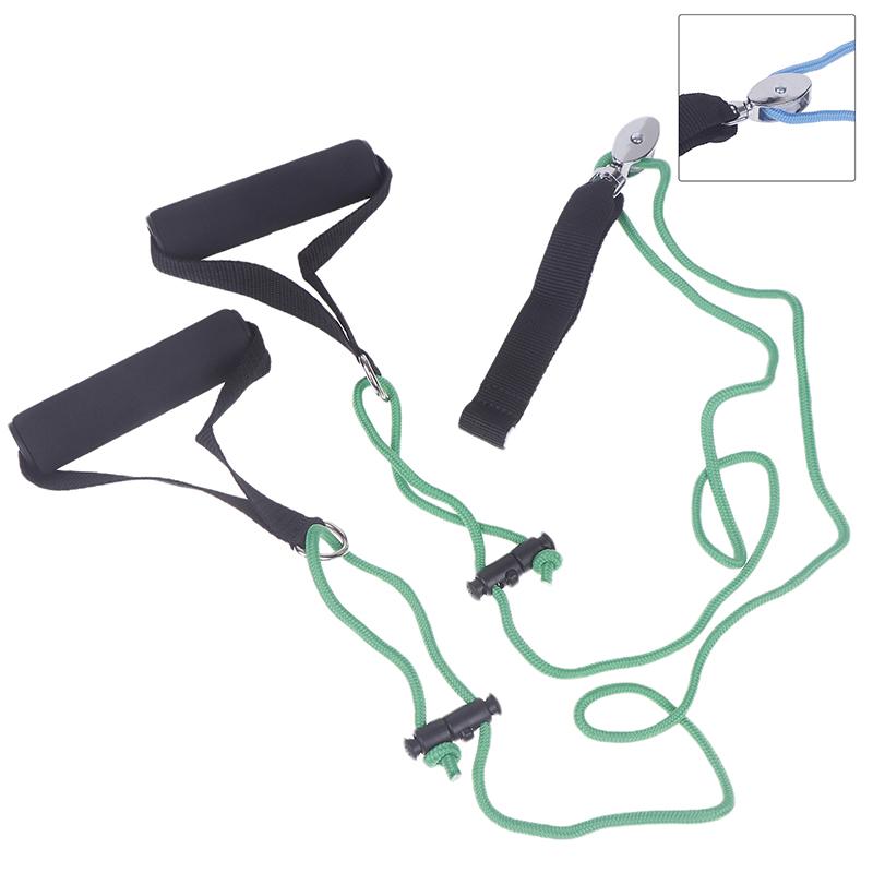 1 Pcs Shoulder Pulley Over The Door Physical Therapy System Exercise Pulley For Physical Therapy Alleviate Shoulder Pain Metal зелёный