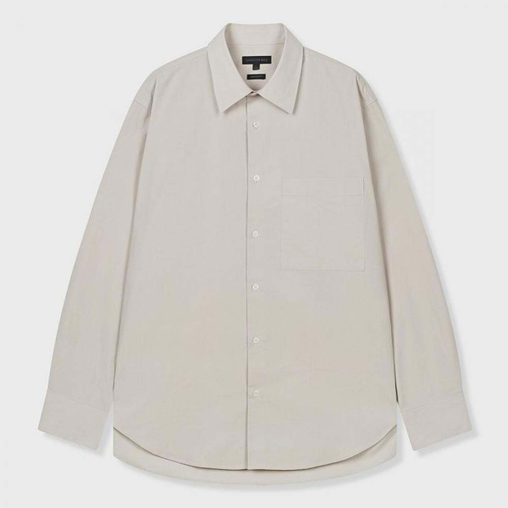 

Spao Длинная рубашка из хлопка высокой плотности Semi Overfit Spywc12m03 T Navy/95