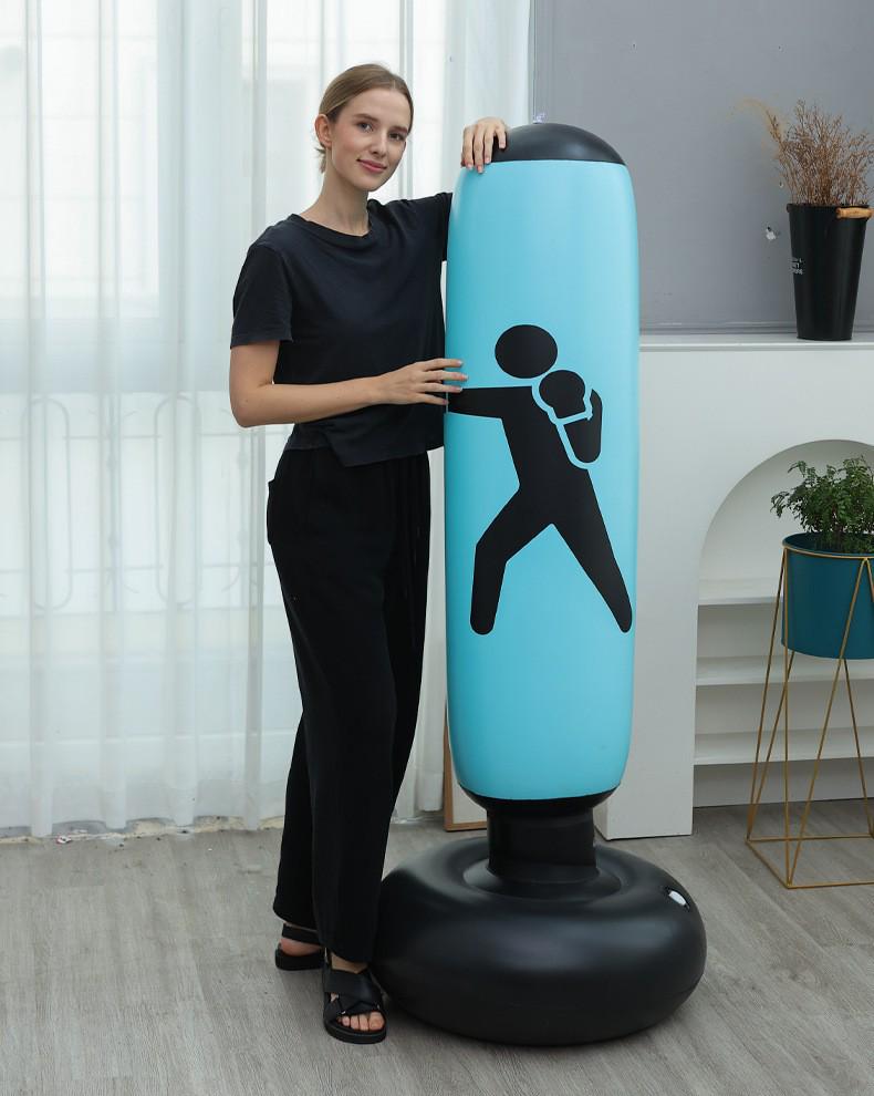 Children's 1.6m Inflatable Boxing Tumbler Sandbag Toy