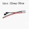 1PCS 50A  Forklift Battery Connector with Cable With Character Plug