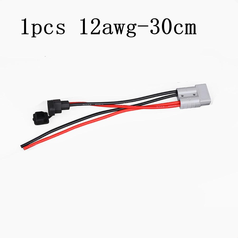 1PCS 50A Forklift Battery Connector with Cable With Character Plug