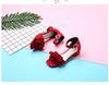 Summer 2024 Girls' High Heel Korean Style Sandals – Roman Princess Shoes for Little and Big Kids