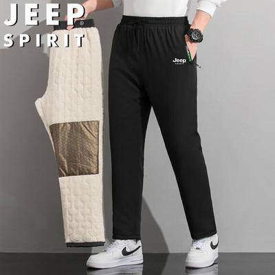 JEEP SPIRIT Men's Graphene Thermal Lined Casual Pants