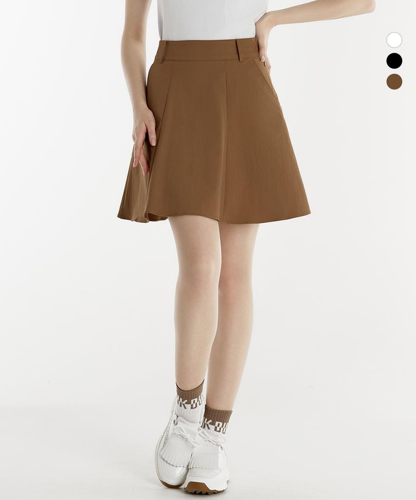 Duvic Women'S Cut-Out Back-Banding Flare Culottes De1Wcu411