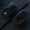 Car Carbon Fiber Pattern Remote Key Cover Case Fob For Octavia Seat Leon Altea