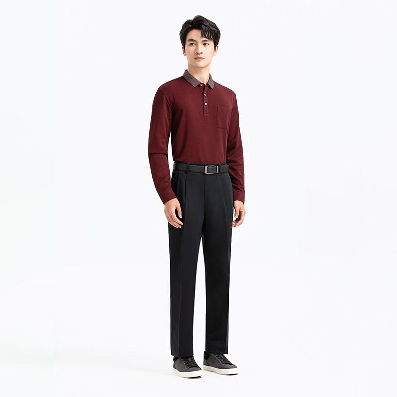 Langdeng Herren Baumwolle Business Casual Hose