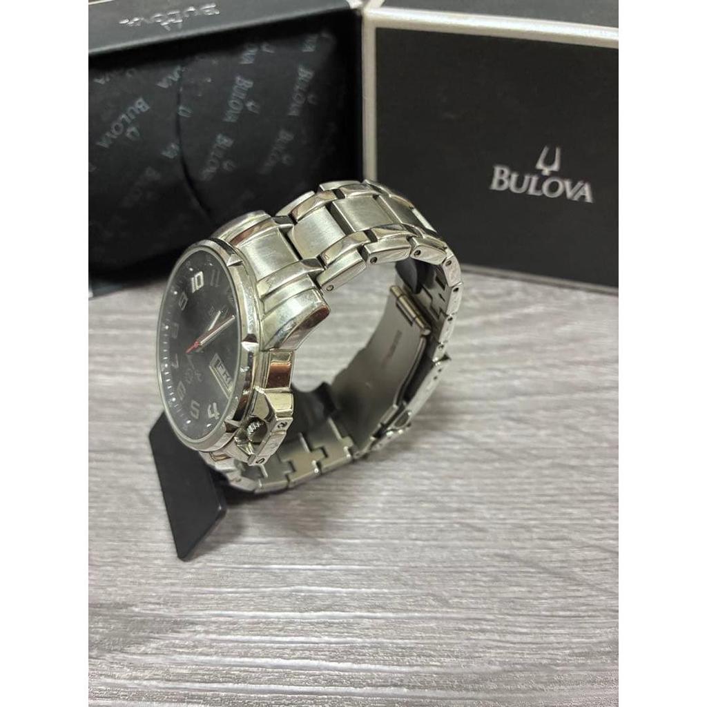 Used Bulova Marine Star Men's Watch Black