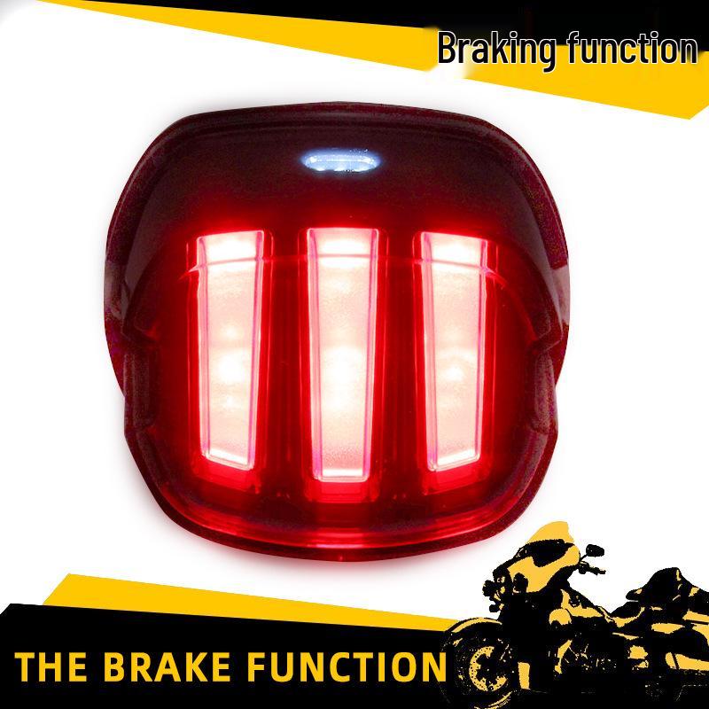Harley Motorcycle LED Eagle Claw Taillight with Turn Signal and High-Mount Brake Light