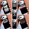 Cute Chihuahua Dog Mom Phone Case for iPhone 16e 15 14 13 12 17 Pro Max Plus Air 17pro Cover Coque