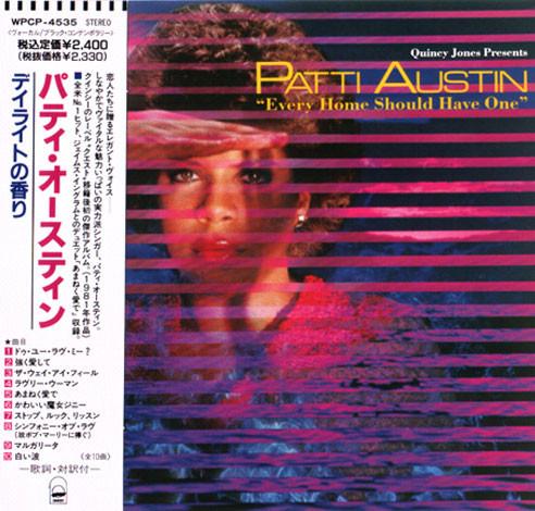 CD PATTI AUSTIN - Daylight scent WPCP4535 Qwest Records 1991 Japan ObiSoul/Funk Used