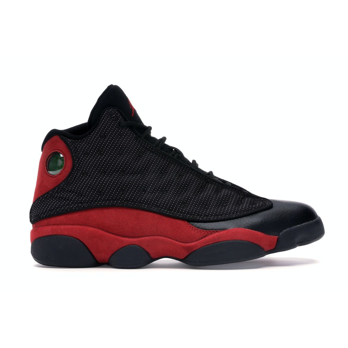 

Мужские кроссовки Air Jordan 13 Retro Bred 2013 Black Varsity-Red White 414571-010