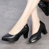 Fashion AIYUQI Women Shoes High-heel New Genuine Leather Women Formal Shoes Large Size 41 42 43 Platform Women's Office Shoes