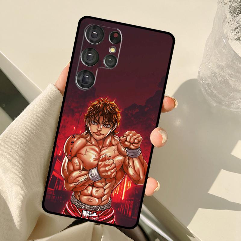BAKI Hanma Yujiro Anime For Samsung Galaxy S22 Ultra S21 S20 FE S8 S9 S10 Note 10 Plus Note 20 Ultra Phone Case