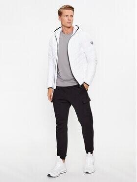 Зимняя куртка Emporio Armani Premium Shield packable down jacket with hood (8NPB14) white