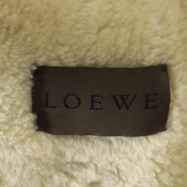 LOEWE Sheepskin Mouton jacket 40 Brown Sheepskin Women Used