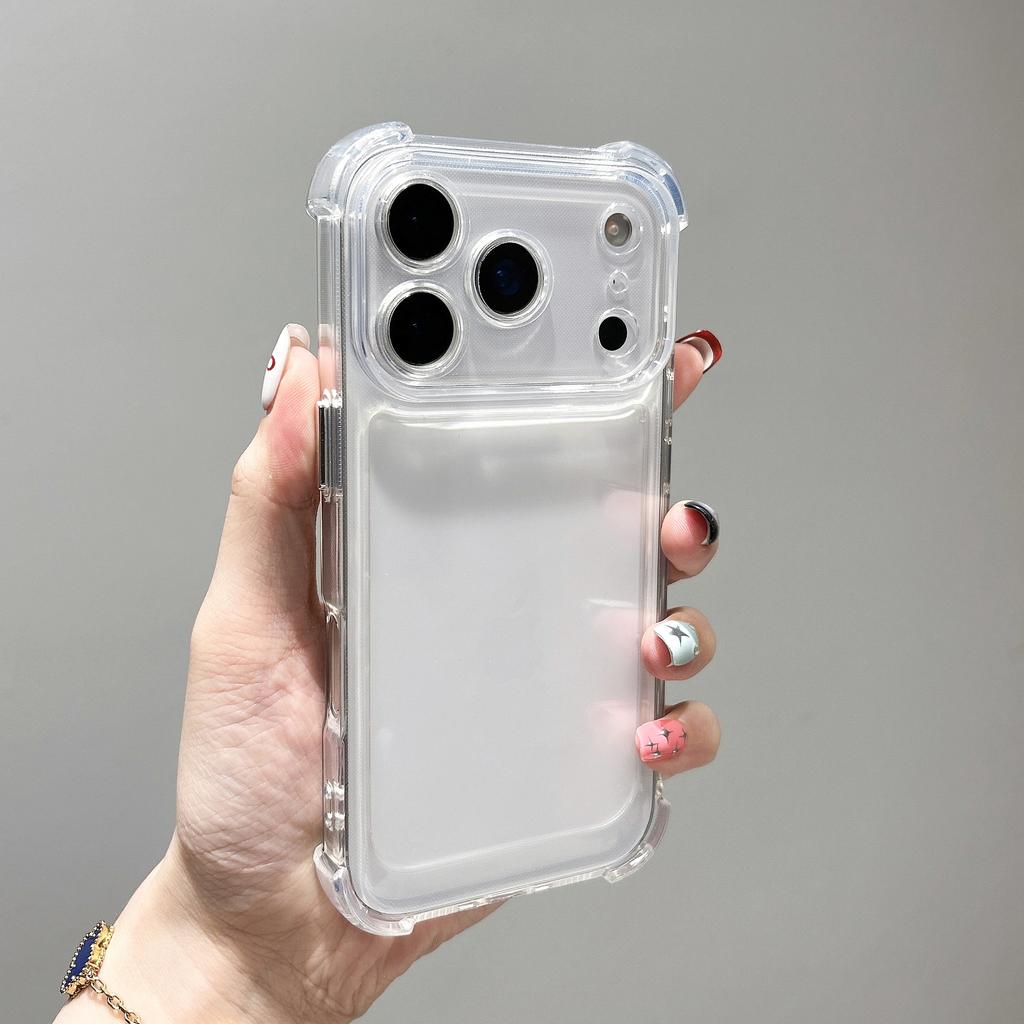 Luxus stoßfeste transparente Handyhülle für APPLE iPhone Air 16 15 14 13 12 11 17 Pro Max Klare weiche Bumper-Hüllen Abdeckung