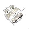 1/10 Chassis Skid Plate Accessory,Upgrade,DIY Professional Replacement Spare Part for Yk4106 Yk4107