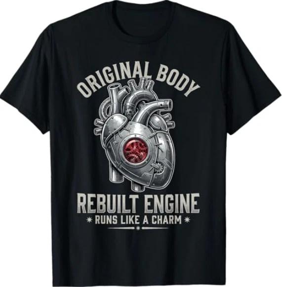 Funny Open Heart Surgery Art Heart Surgery T-Shirt M