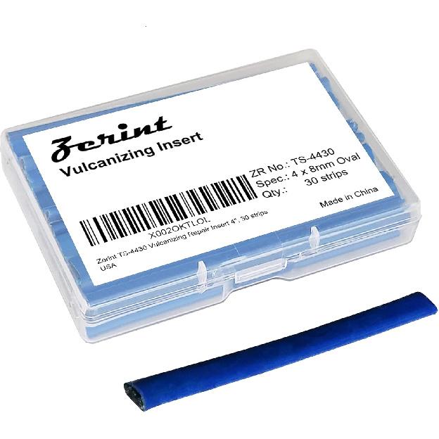 TS-4460 Vulcanizing Tire Puncture Repair Strips Tire Repair ert for Car Truck Motorcycle Bike (4 , 60pcs) TS-4430