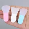 Mini Silicone Facial Mask Spatula Portable Mud Mask Smearing Brush Reusable Face Clay Applicator for Travel Skincare